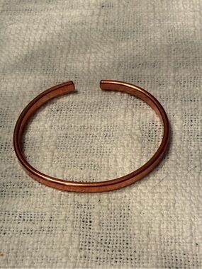 Minimal Copper new Open Cuff Bracelet